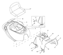 Page J Diagram and Parts List for 13B-325-401 2001 Yard Man Lawn Tractor